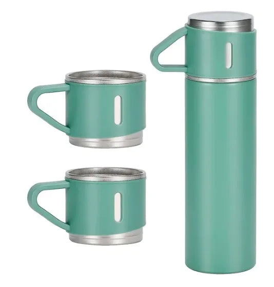 Garrafa Térmica Café/Chá a Vácuo Inox Com 3 Xícaras 500ml